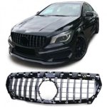 GRILĂ SPORT CROM-NEGRU-LUCIOS PENTRU MERCEDES CLA C117 PRE-FACELIFT 13-16