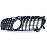 GRILĂ SPORT CROM-NEGRU-LUCIOS PENTRU MERCEDES CLA C117 PRE-FACELIFT 13-16 - imagine 6
