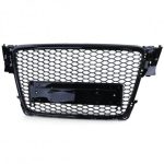 GRILĂ SPORT FARĂ EMBLEMĂ NEGRU LUCIOS PENTRU AUDI A4 B8 8K 07-11