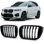 GRILĂ SPORT LUCIOASĂ PENTRU BMW X3 G01 X4 G02 DIN 17