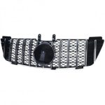 GRILĂ SPORT NEGRU CROMAT PENTRU MERCEDES M CLASS ML W164 05-08 - imagine 2