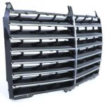 INSERȚIE GRILĂ RADIATOR AVANTGARDE NEGRU-LUCIOS PENTRU MERCEDES W124 C124 S124 85-93