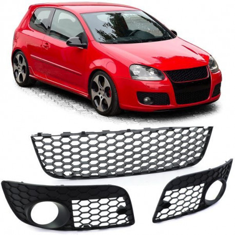 kit-grile-pentru-vw-golf-5-gti-04-09 KIT GRILE PENTRU VW GOLF 5 GTI 04-09 - imagine 1