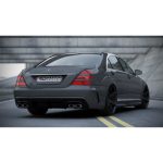 MERCEDES S W221 (LOOK W205) BARĂ SPATE + DIFUZOR BARĂ SPATE