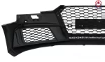 Bara Fata cu grile de bara compatibil cu Audi A4 B9 8W (2016-2018) Quattro RS4 Design - imagine 3