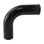 Țeavă din aluminiu - cot 90°, 51mm (2"), negru mat - imagine 3