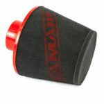 Filtru aer sport universal Ramair cu gât aluminiu ( roșu ) 90mm - imagine 2